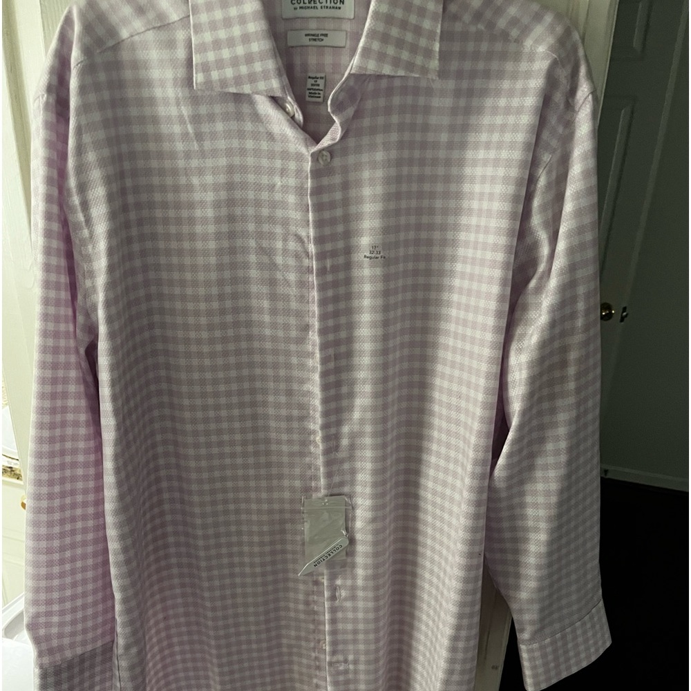 Collection by Michael Strahan brand men's long sleeve button down